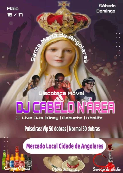Discoteca Móvel - Dj Cabelo N'Area