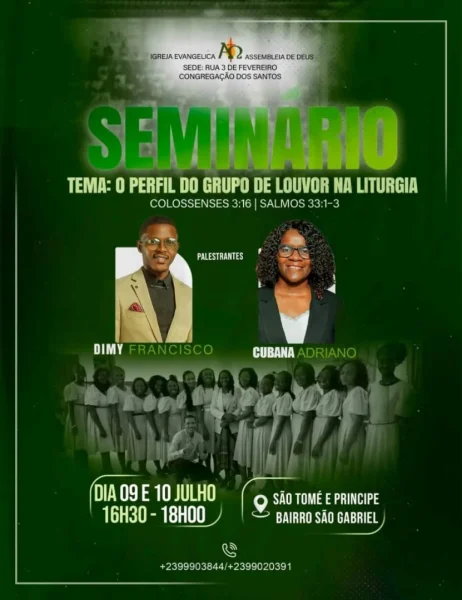 Seminário: O Perfil do Grupo de Louvor na Liturgia