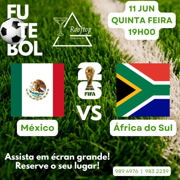 Mundial de Futebol - México VS África do Sul
