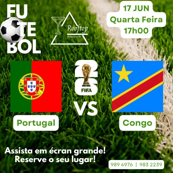 Mundial - Portugal x RD Congo