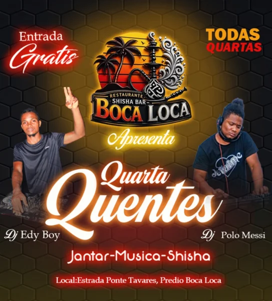 Quarta Quentes no Restaurante Boca Loca
