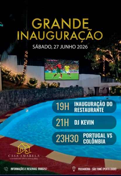Grande Inauguração da Casa Amarela