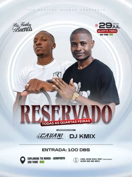 RESERVADO - Todas as Quartas-Feiras