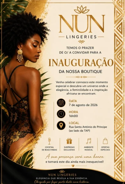 Inauguração da Boutique NUN Lingeries