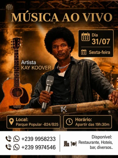Música ao Vivo com Kay Koover