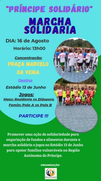 Marcha Solidária Príncipe Solidário
