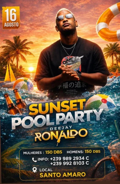 Sunset Pool Party - Deejay Ronaldo
