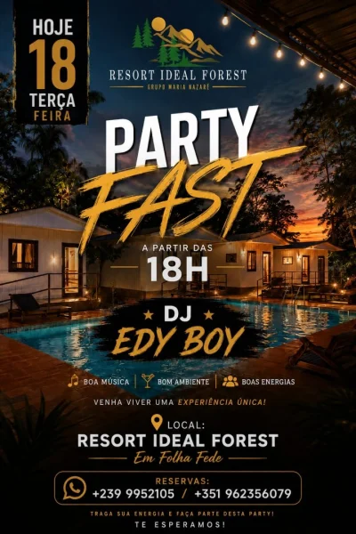Party Fast no Resort Ideal Forest