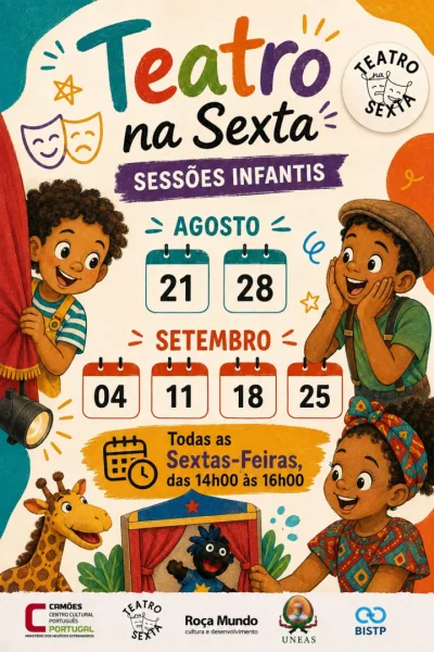 Teatro na Sexta: Sessões Infantis