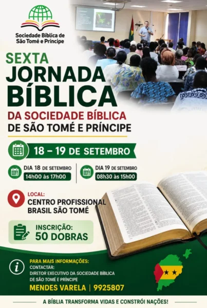 Sexta Jornada Bíblica da Sociedade Bíblica de São Tomé e Príncipe