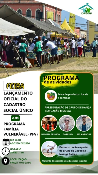 Feira de Lançamento do Cadastro Social Único e Programa Família Vulnerável