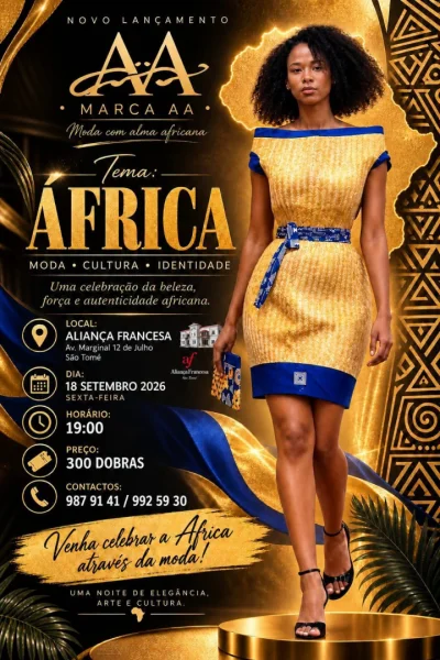 AA apresenta nova coleção Tema África