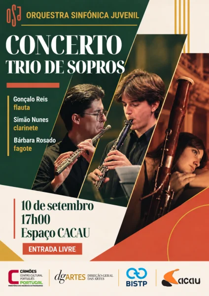 Concerto Trio de Sopros - Orquestra Sinfónica Juvenil