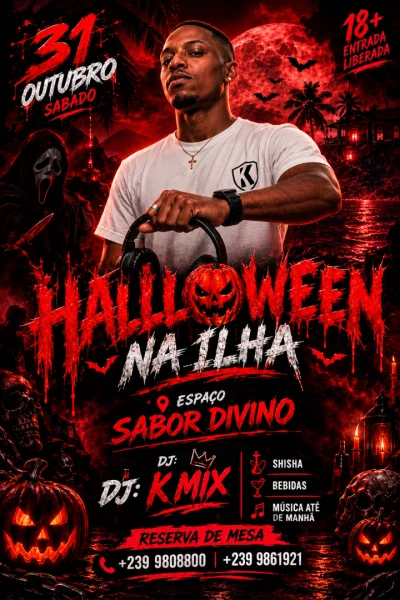 Halloween na Ilha - Sabor Divino