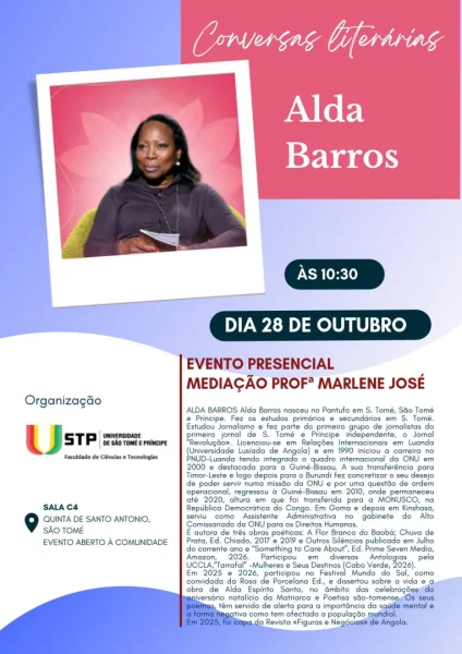 Conversas Literárias com Alda Barros