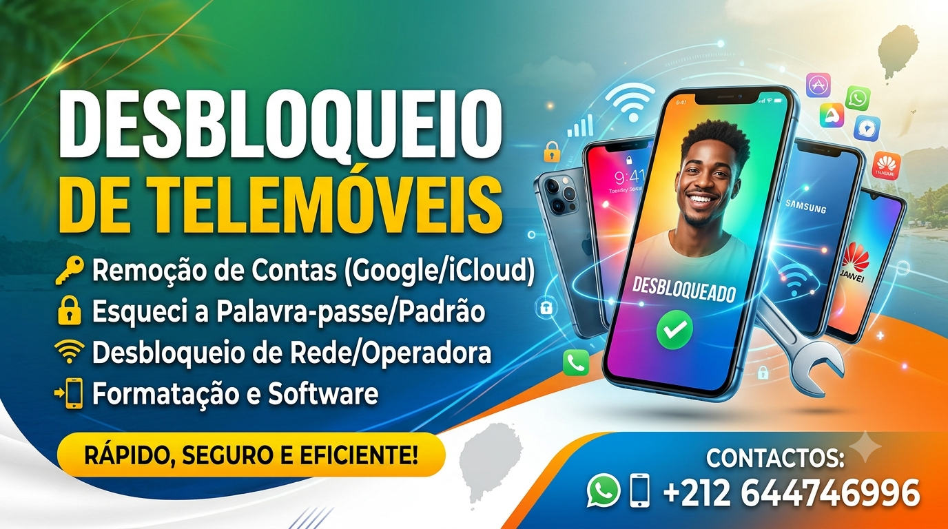 🛠️ Serviços Técnicos de Debloqueio de Telemóveis