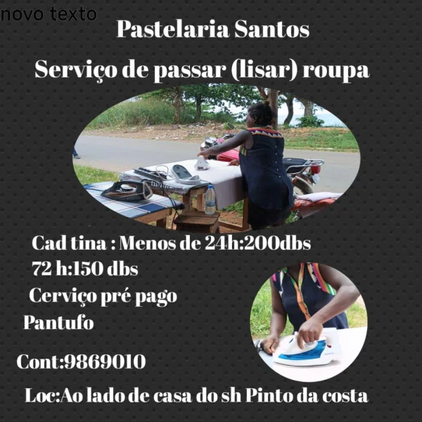 Serviço de Engomar Roupa