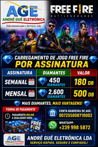 Free Fire Assinatura