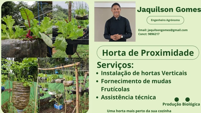 Horta de Proximidade - Jaquilson Gomes